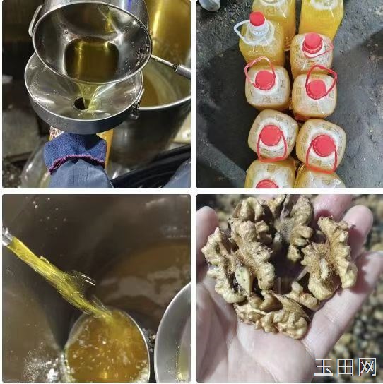 自家炸的核桃油保纯,自己吃送朋友首选。二十一斤,90一桶