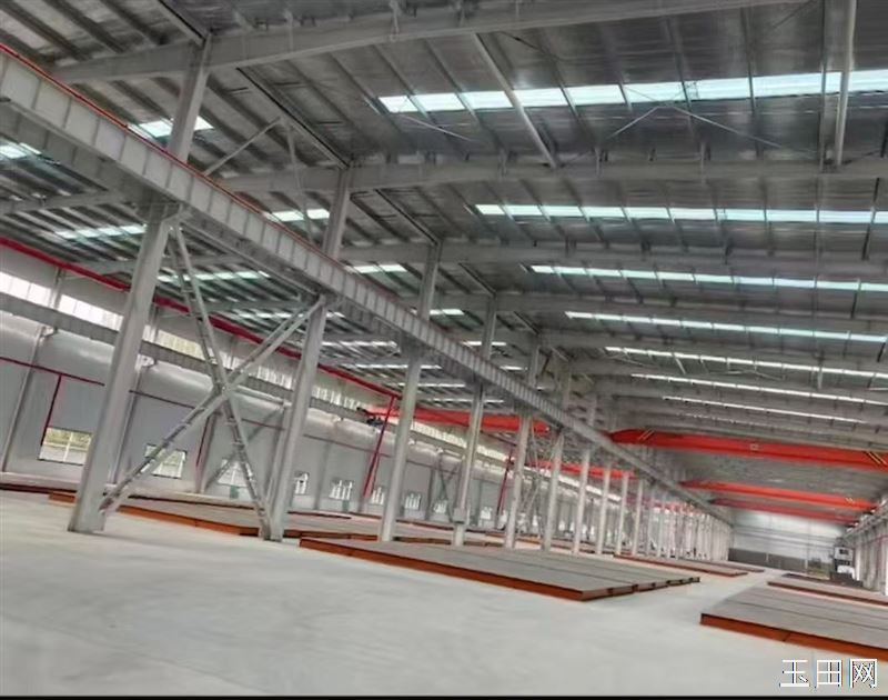 唐山玉田后湖工业园区 厂房出租，手续齐全，适合机械加工、设备装配、仓储物流、生产制造等。